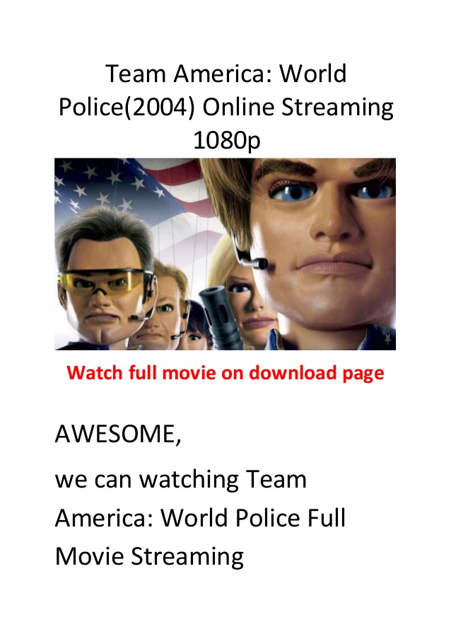 Team america world police torrent